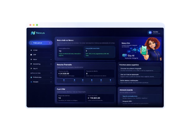 Painel do Nexus Suite